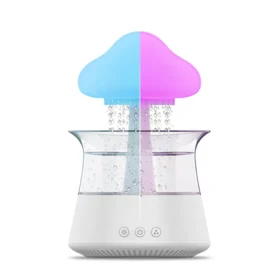 Rain Cloud Night Light humidifier with raining water drop sound and 7 color led light essential oil diffuser aromatherapy 1